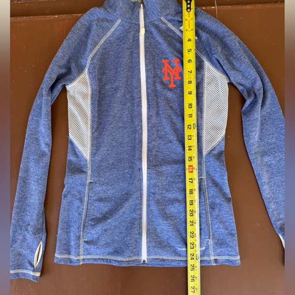 Majestic New York Mets zip up jacket. Women’s Small - Picture 6 of 7